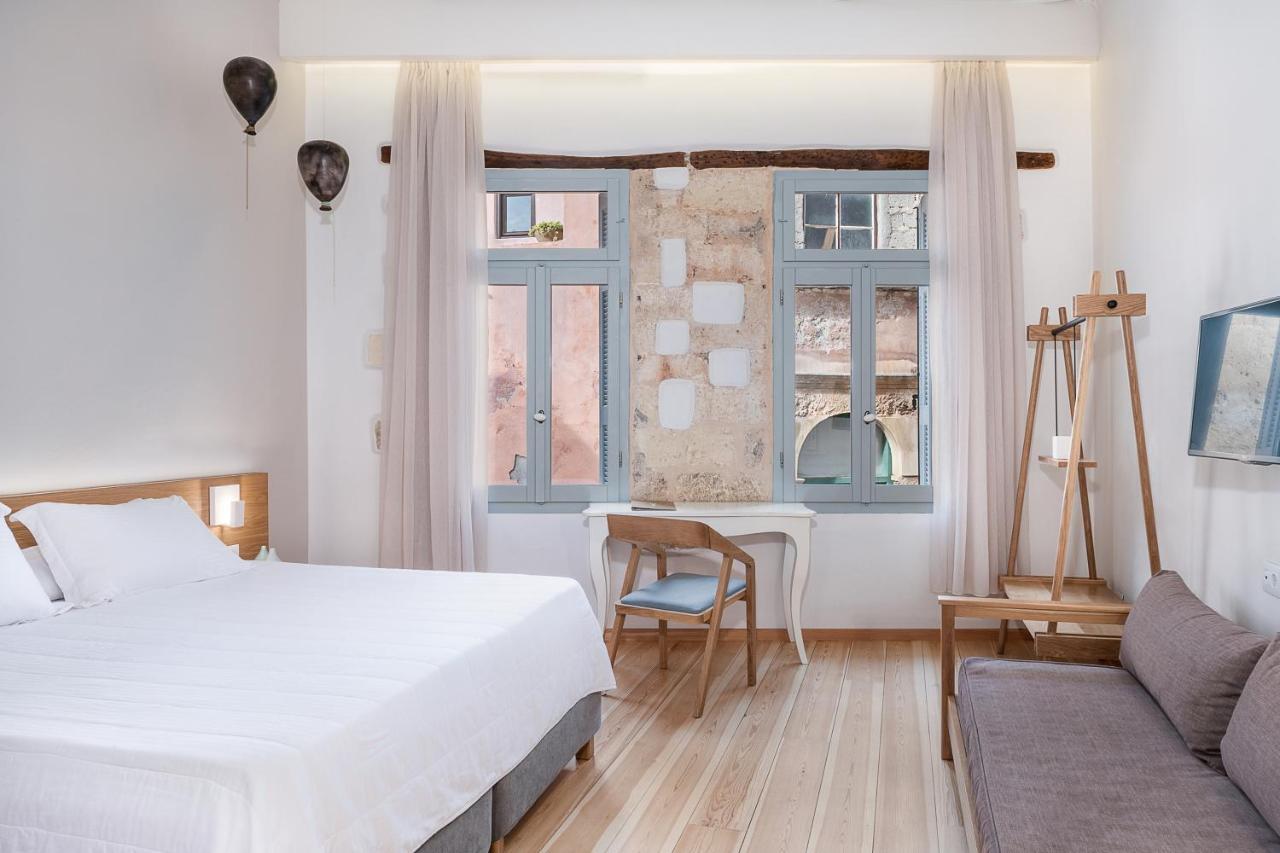 Hotel Off Chania  Bagian luar foto